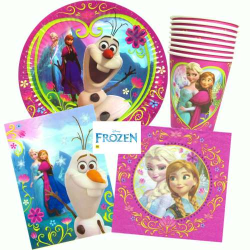 Disney Frozen 40 Pc Party Pack - Click Image to Close